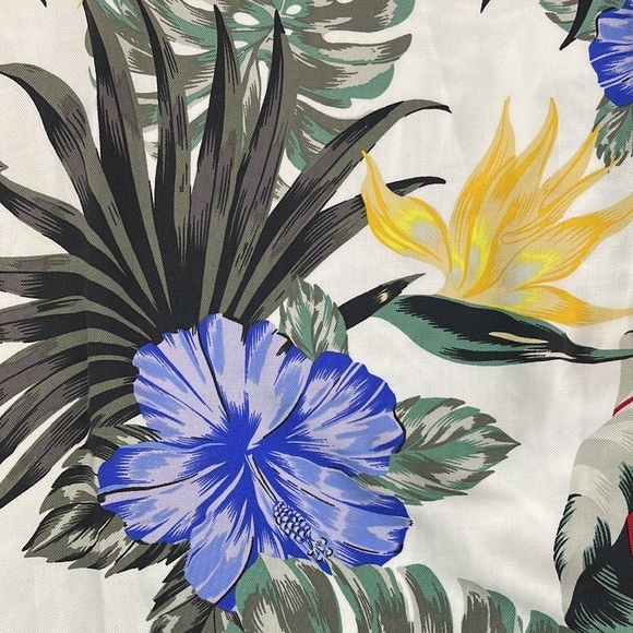 ☀️HURLEY☀️ PRINTED TIE DRESS COVER UP - Picture 9 of 11